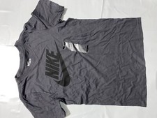 Nike Boys Futura Logo Tee Dark Grey AQ7395-060