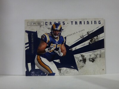 2009 Donruss Rookies and Stars Crosstraining Rams Football Card #33 ...