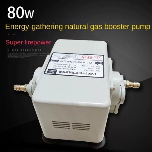 LW06-80W Gewerbe Biogas Booster Pumpe Restaurant Rohrleitung Gas Booster 110L/min - Bild 1 von 7