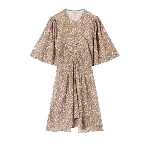 ISABEL MARANT ETOILE Other Skirt 36 Cotton Red Floral 78-05-93