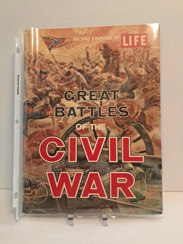 Great Battles Of The Civil War Booklet Program 1961 By The Editors Of Life