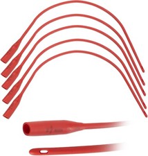 5 Pack, Pet Feeding Tube with Funnel End, 14 FR, 16 Length