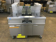 Frymaster FMPH155-2C 47” Gas 1 Bay Deep Fryer 2 Dump Station Filtration System