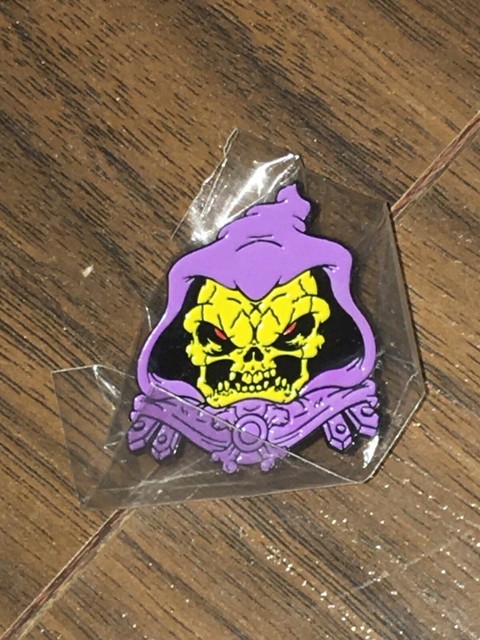 Skeletor He-Man Enamel Pin Masters Of The Universe MOTU Retro Brooch Metal Badge | eBay