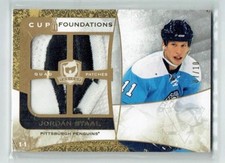 08-09 UD Upper Deck The Cup Foundations Jordan Staal  /10  Quad Patches