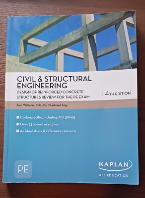 Civil and Structural Engineering : Design of Reinforced Concrete Structures...