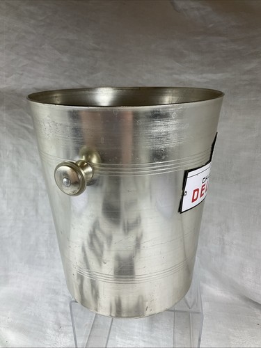 DELBECK CHAMPAGNE ICE BUCKET COOLER FRENCH WINE BAR VINTAGE USED PARTY WEDDINGS - Picture 3 of 12