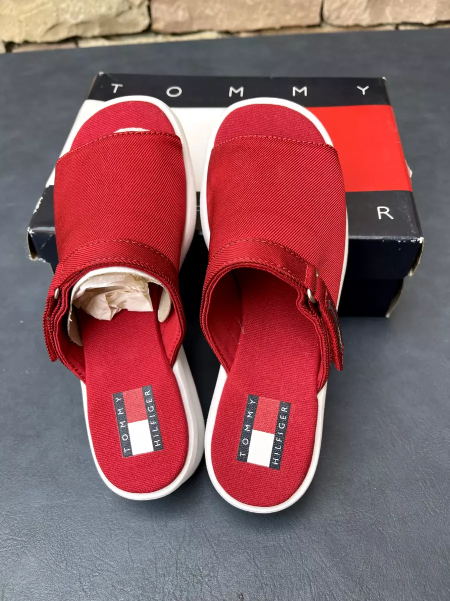 New Tommy Hilfiger toddlers slides sandals Sz 10M $39 | eBay