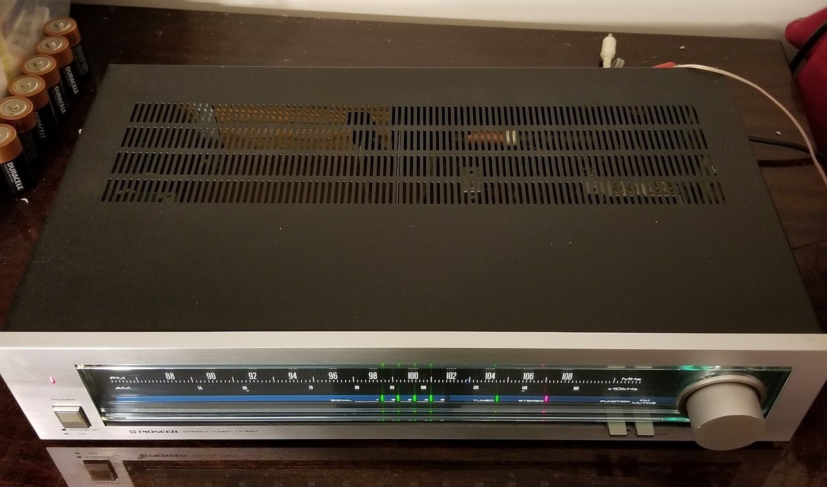 Vintage Pioneer TX-520 AM/FM Stereo Tuner - 11W - Made in Japan