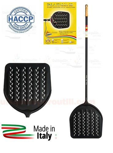 PALA PIZZA ITALIA 3D 36 FORATA LEGGERA ALLUMINIO PIZZA 170 ILLY CODROIPO  52022 | eBay