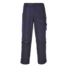 Image of PORTWEST Men's Texo Contrast Trouser Elaistic Waist Knee Pad Multi Pockets Work