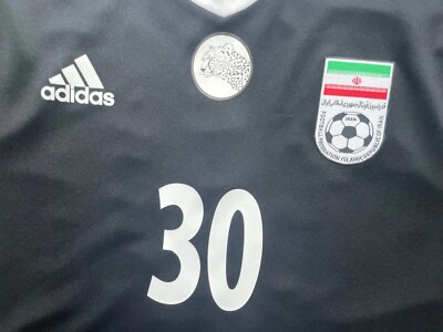 2017/18 IRAN Goalkeeper Jersey #30 ABEDZADEH ADIDAS Authentic