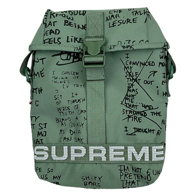 Supreme SS23 Military Field Side Bag Olive Gonz Green | eBay