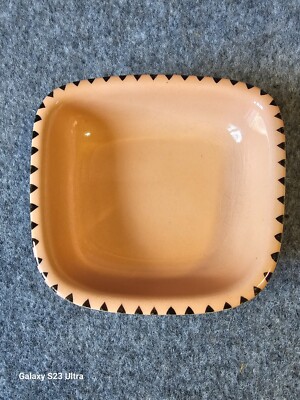 RARE Langley Pink Ceramic Art Deco dish candy dish