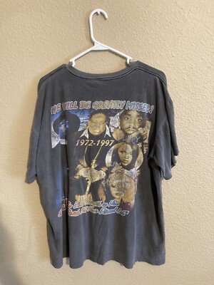 Vintage 1990s Biggie Smalls rap T- shirt Notorious BIG | eBay