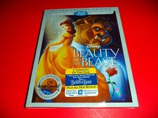 BEAUTY AND THE BEAST 25TH ANNIVERSARY EDITION BLU-RAY DVD BRAND NEW  AUTHENTIC 
