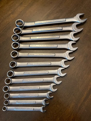 CRAFTSMAN 12-PC METRIC COMBINATION WRENCH SET