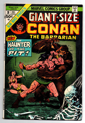 Conan The Barbarian Giant-Size #2 - Marvel - 1974 - FN/VF