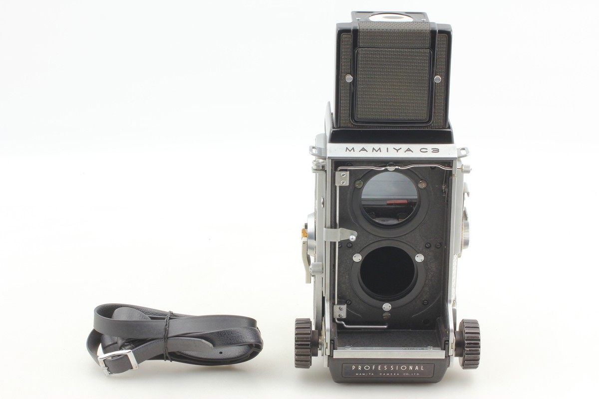 【美品　整備済】Mamiya C3 Professional TLR 6x6 Near MINT++ w/Strap] Mamiya C3 Professional TLR 6x6 Film