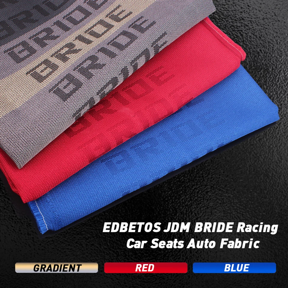 JDM Bride Fabric For Seat Cover Door Panel Armrest Headliner Decoration Cloth - Image 2 of 4