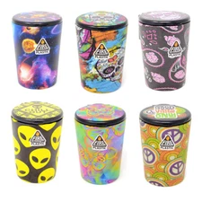 Butt Bucket Ashtray Car Home Outdoor Portable Ash Holder LED Glow Top Misc