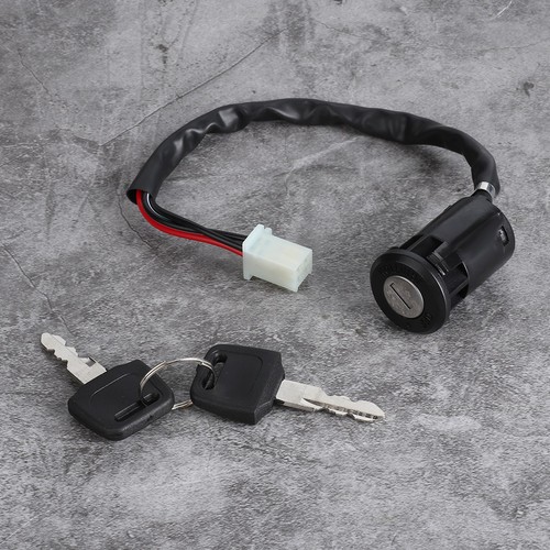 Car 4 Wire Ignition Switch With Key Part For 50/70/90/110/125/150/200/250 - Picture 6 of 9