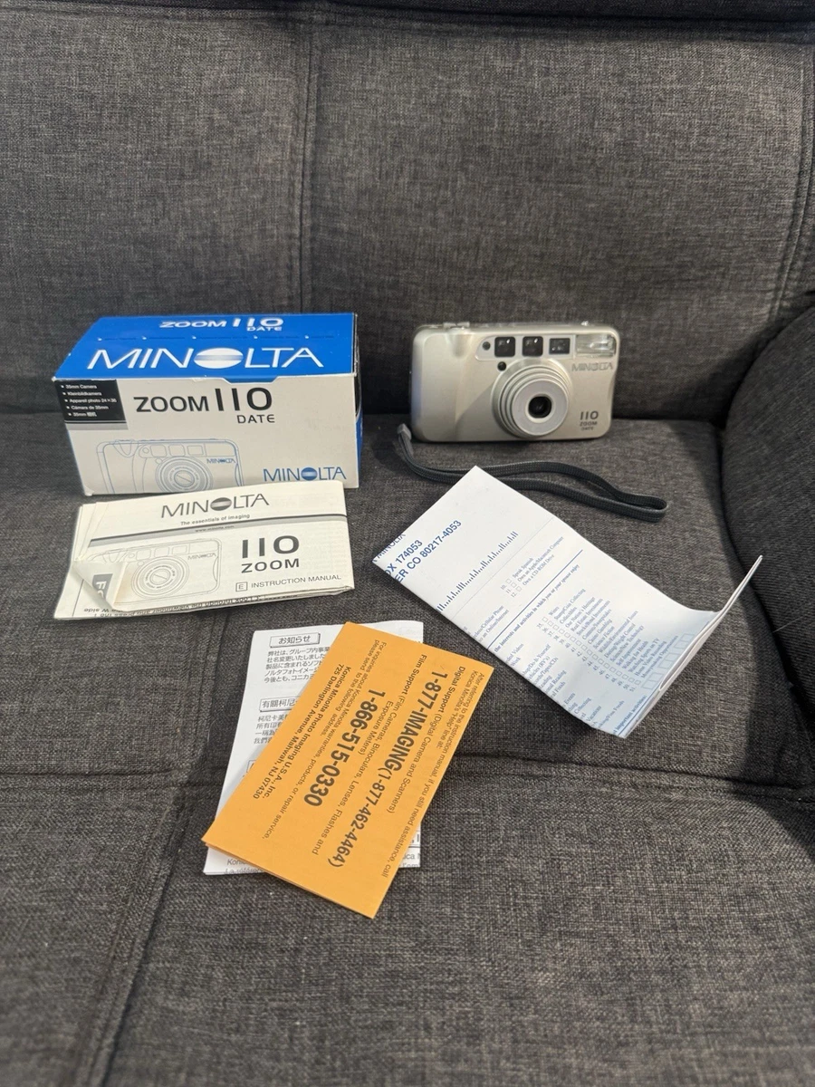 Minolta 110 Zoom 35 mm Film Cameras for sale | eBay