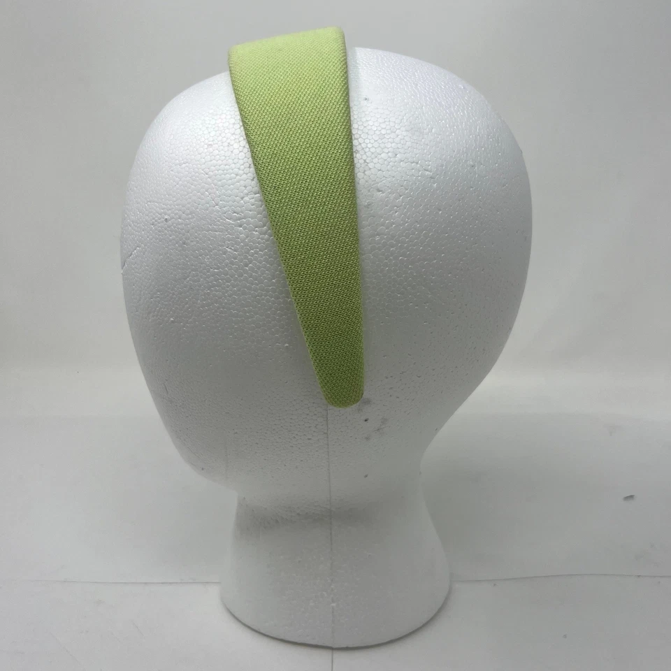 Lacoste Chartreuse 绿色头带带鳄鱼标志女式 1 码复古全新带标签 — 第 2/4 张图片