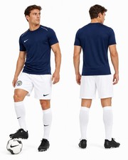 Nike Herren Manchester City FC Stadium Home/Away Short, White/Midnight Navy, XL