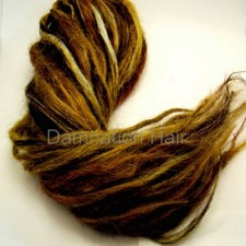 15 DE Synthetic Dreads Dreadlock Hair Extensions Knotty Brown Blonde Natural