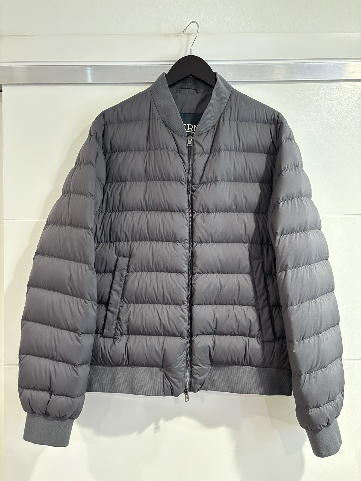 Herno Anthracite Down Injected Lightweight Quilte… - image 1