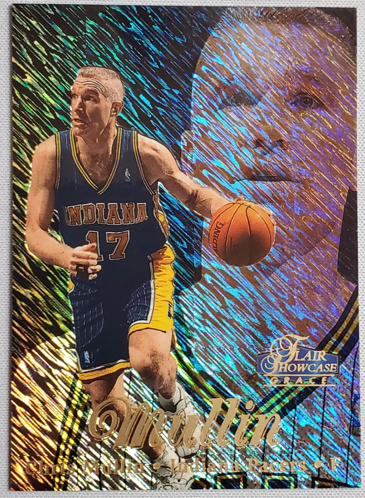 1997-98 Flair Showcase Row 1 Grace Chris Mullin Seat 44 Showtime