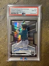 2023 Elite EE AUTO Die-cut 204/399 #35 JONNY FARMELO Seattle Mariners PSA 8