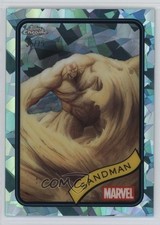 2025 Topps Chrome Marvel Comics Sapphire Aqua 35/75 Sandman #91 0t9q