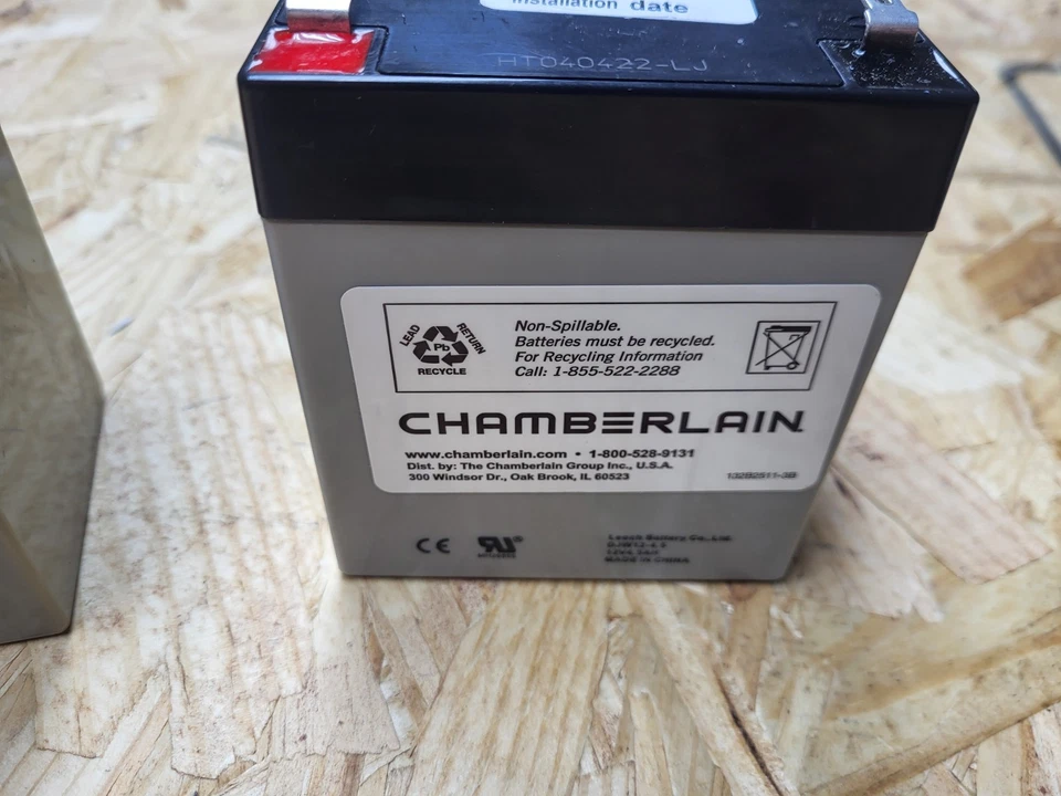Резервный аккумулятор Liftmaster 485 лм для Liftmaster G4228 4228 Chamberlain - Изображение 2 из 4