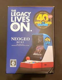 SNK NEO GEO Mini Japanese Version Arcade Game - 40 Games Included - NEW/UNOPENED