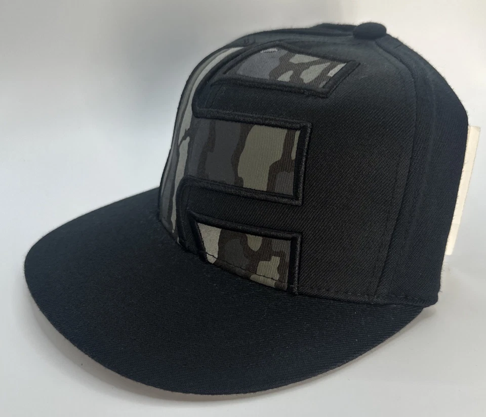 Sombrero ajustado de lana negro camuflado Etnies vintage talla 6 7/8-7 1/4 de Flexfit Skate Foto 4 de 4