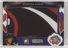 2015-16 Leaf ITG Heroes & Prospects Purple 2/5 Brendan Guhle #CRP-02 Patch 0s3