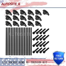 Roller Rocker Arms Pushrods Set For Chevrolet Gmc Ls 4.8l 5.3l 5.7l 6.0l 6.2l