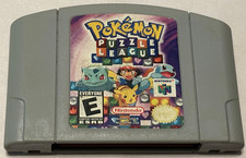 Pokemon Puzzle League (Nintendo 64 N64, 2000) *Tested & Working*