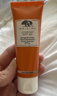 Origins GinZing SPF 40 Energy Boosting Sheer Tinted Moisturizer - No Box