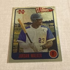 Jordan Walker 2020 Onyx Nimbus Silver Base St Louis Cardinals