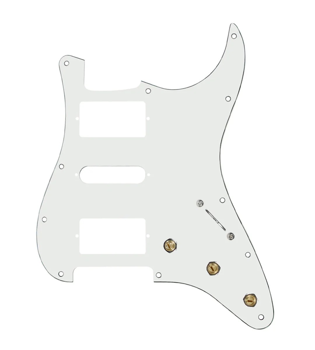 920D Custom HSH Pre-Wired Pickguard for Strat With A Parchment Pickguard and 28990₽