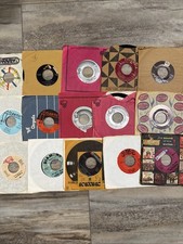 15 Vintage 45 RPM Records Lot Pop Rock Oldies Soft Rock Easy Listening VG-G