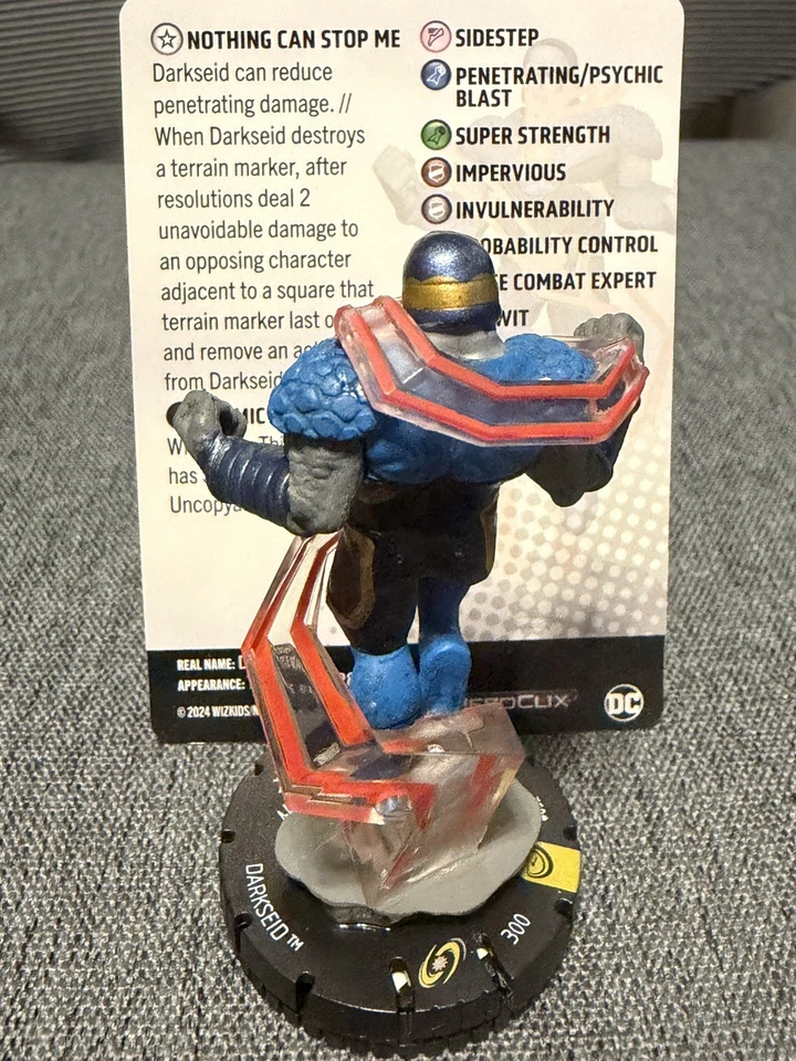Heroclix Darkseid 052 Super Rare Masters of Time - Image 2 of 2