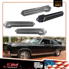 For 1970-1972 Chevrolet Monte Carlo Clear Front & Rear Side Marker Lights 4PCS