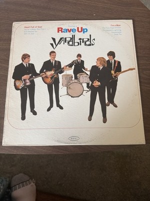 The Yardbirds:  Having A Rave Up First Press Epic LN 24177 Mono 1965 Clean!