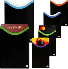 RFID Blocking Sleeves for Cards and Passports – Slim, Secure Travel Protection
