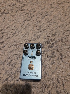 MXR CSP033 Il Torino Overdrive Guitar Pedal Metalic Blue