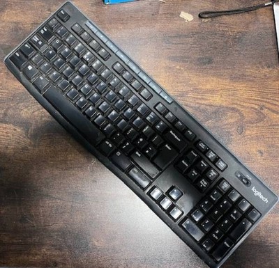 Logitech Wireless Keyboard K270 in Schwarz - Laptop PC Smart TV - Gebraucht